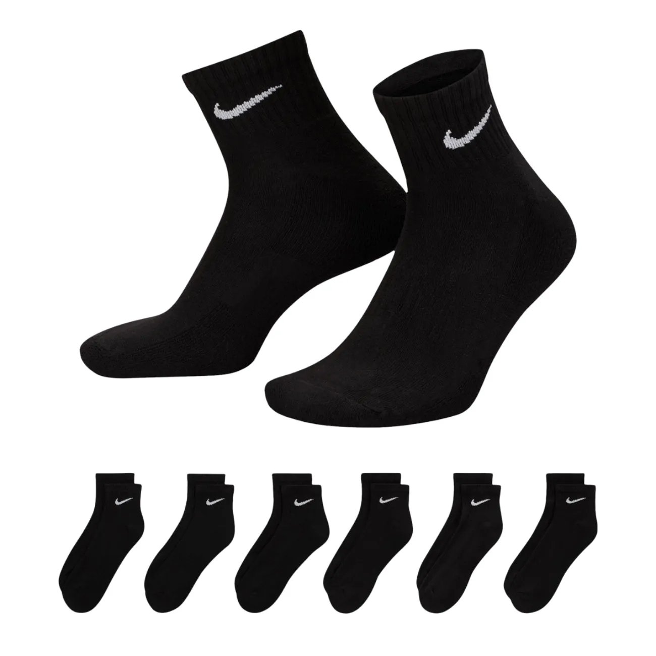 Black nike no show socks hot sale