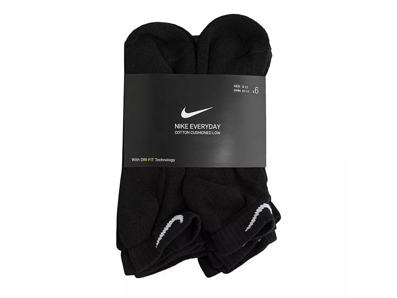 Reebok Men's 6 Pack Low Cut Performance Socks