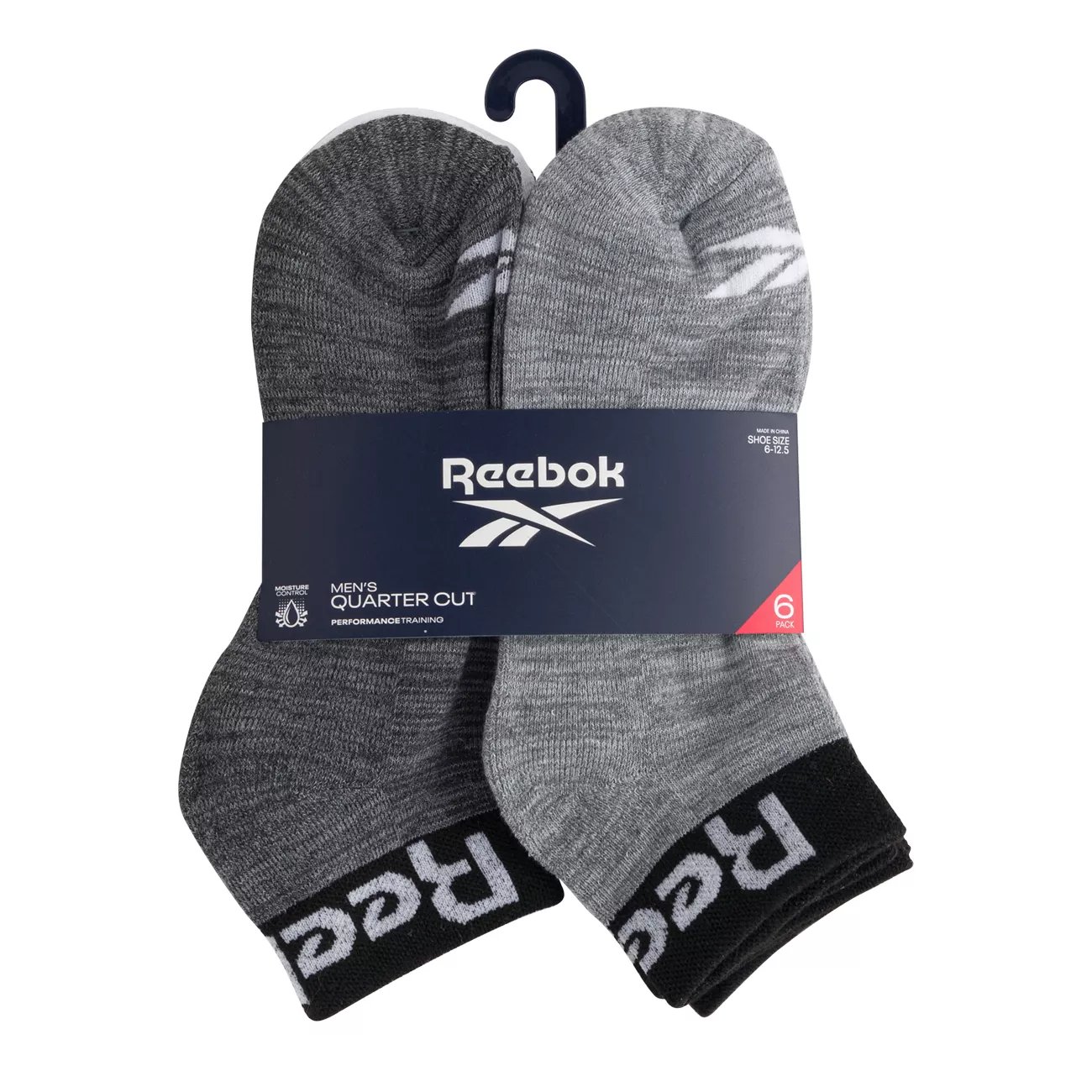 Reebok quarter hot sale cut socks