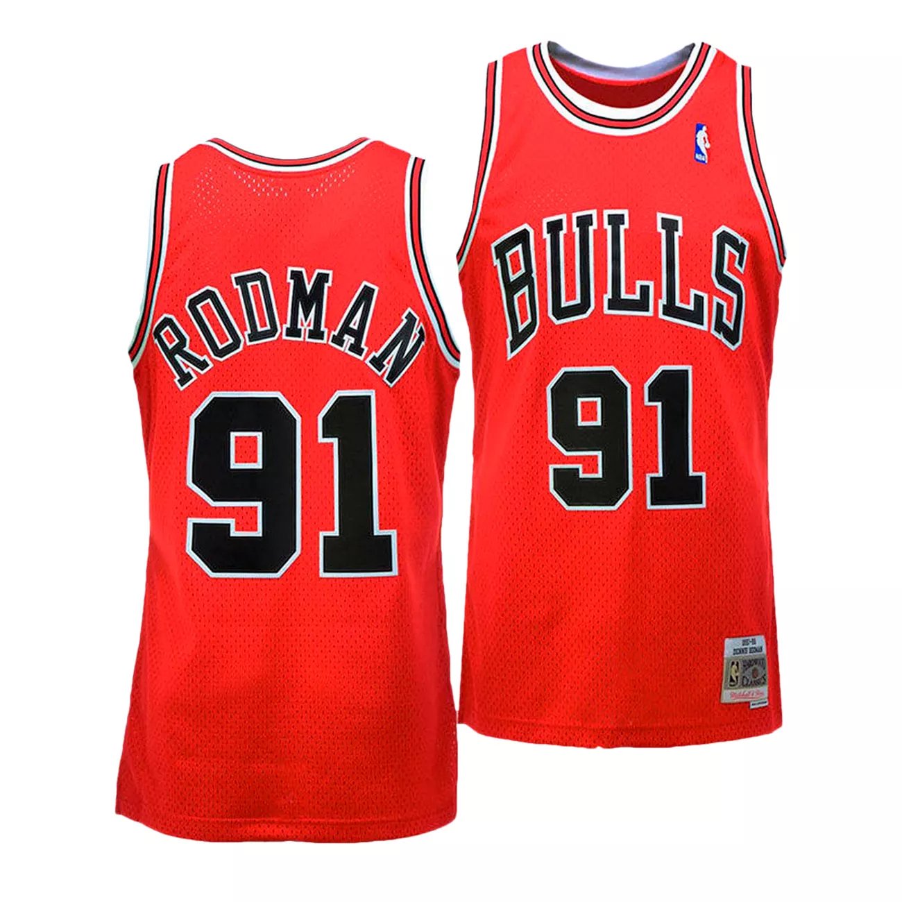 Chicago bulls 2024 rodman jersey