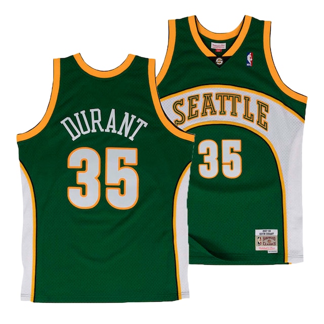 Seattle SuperSonics Kevin Durant Jersey by Mitchell & Ness-NWT