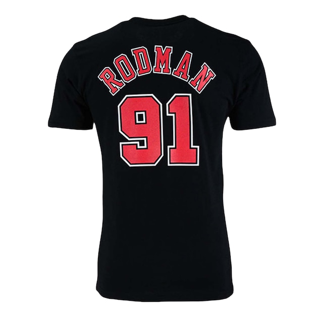 Mitchell & Ness Men's NBA Chicago Bulls Hardwood Classics Dennis Rodman  Assorted T-Shirt