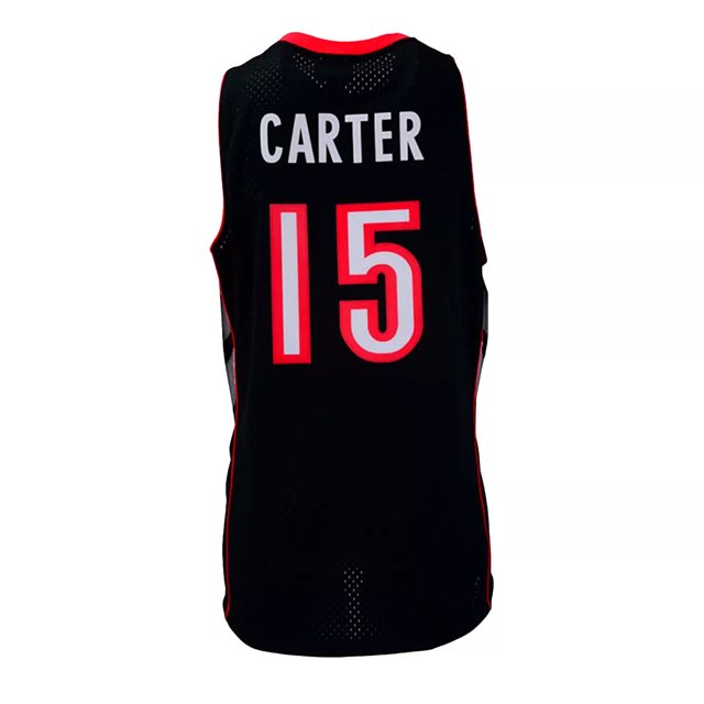 Men's Toronto Raptors Vince Carter Mitchell & Ness White Hardwood