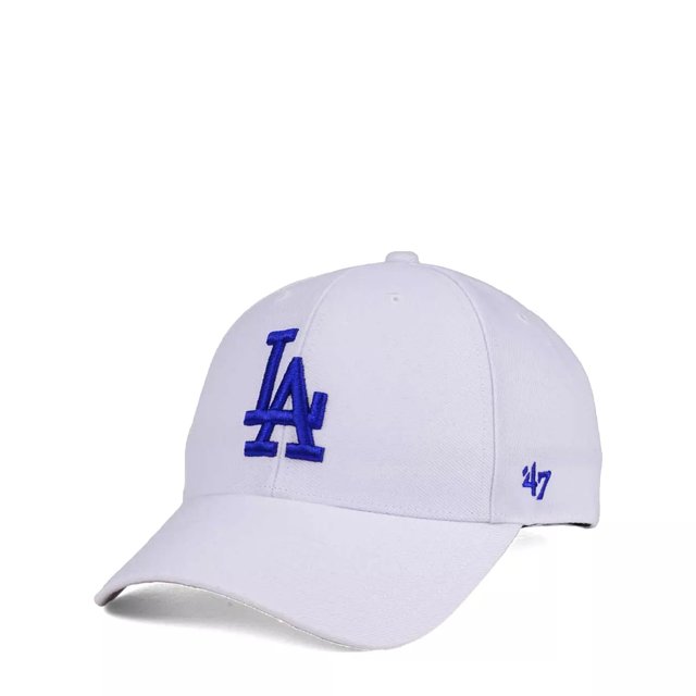 47 Los Angeles Dodgers MLB White MVP Adjustable Cap