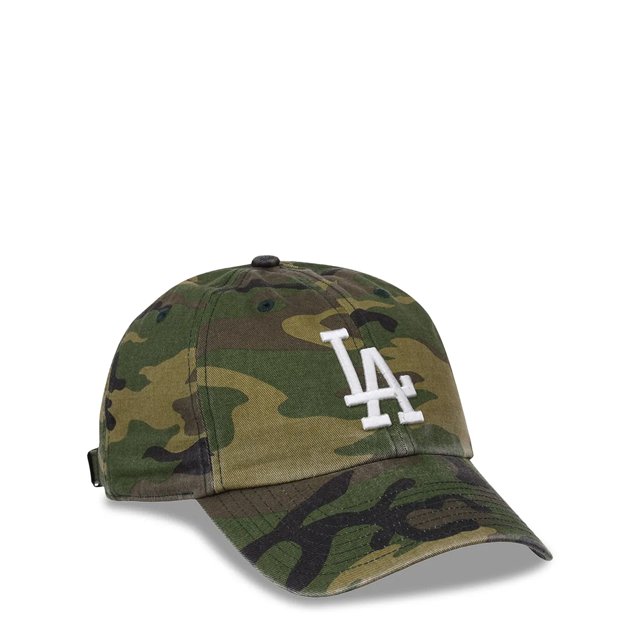 47 MLB Los Angeles Dodgers Camo TC Clean Up Adjustable Cap