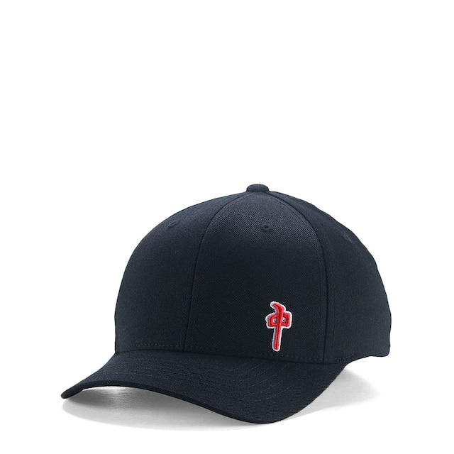 RAGGSOX FITTED CAP - NAVY / RED – Sqrtn Company
