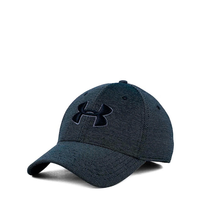 Under Armour Hat Cap Men Medium Fitted Black Blitzing Logo Tactical  Baseball