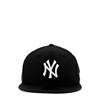 Atlanta Braves New Era Black on Black Dub 59FIFTY Fitted Hat