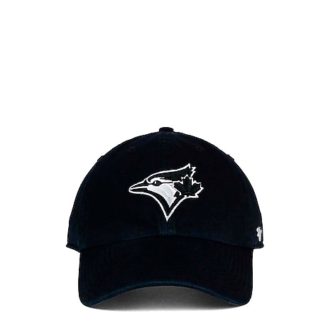  '47 Toronto Blue Jays Black/White MVP Adjustable Hat - Size One  Size : Sports & Outdoors