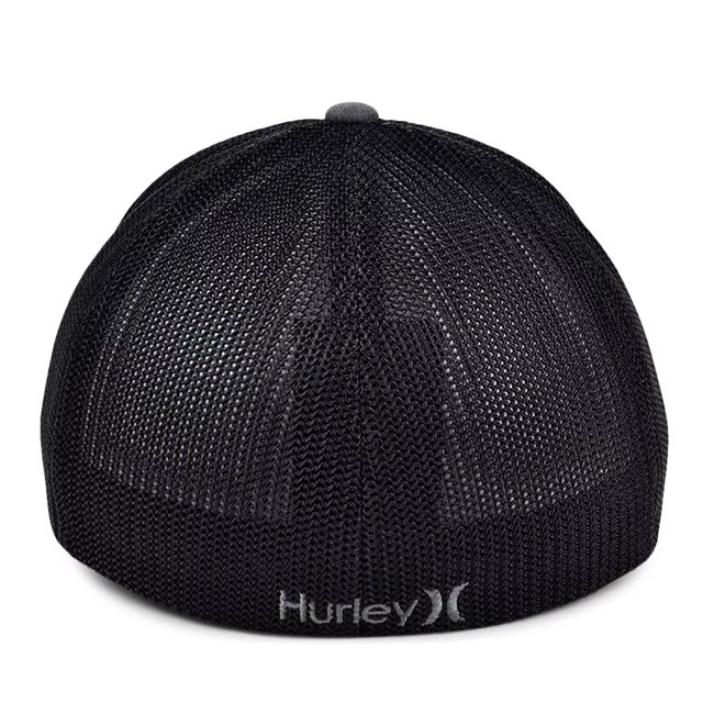 Hurley Brand Icon Edition The Original Flex Fit Hat Cap Size LMed/Lg Gray  Fitted