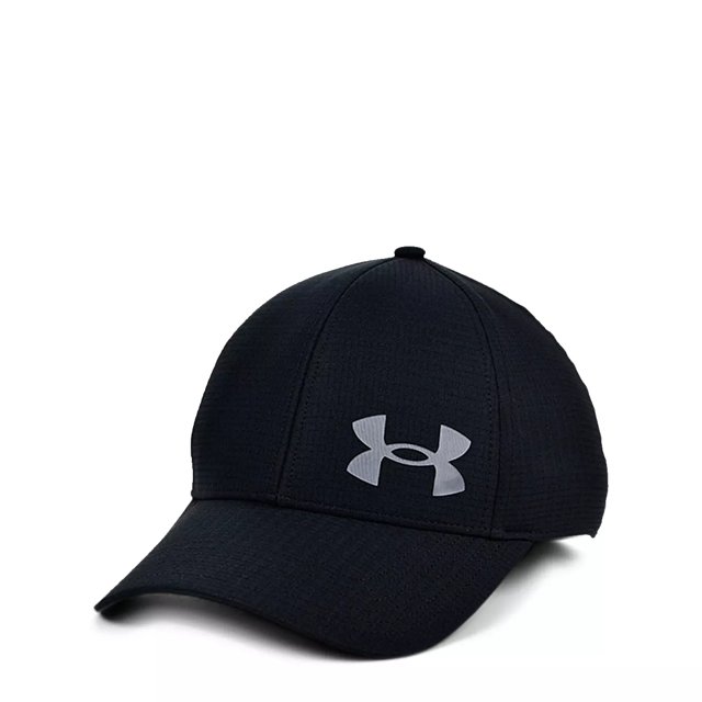 Under Armour Black Isochill Armourvent Adjustable Baseball Cap