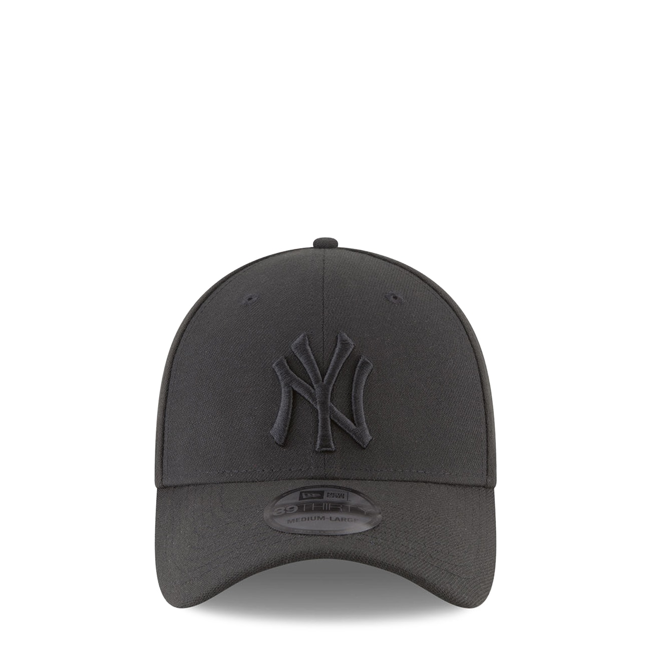 New York Yankees MLB Blackout 39THIRTY Stretch-Fit Cap