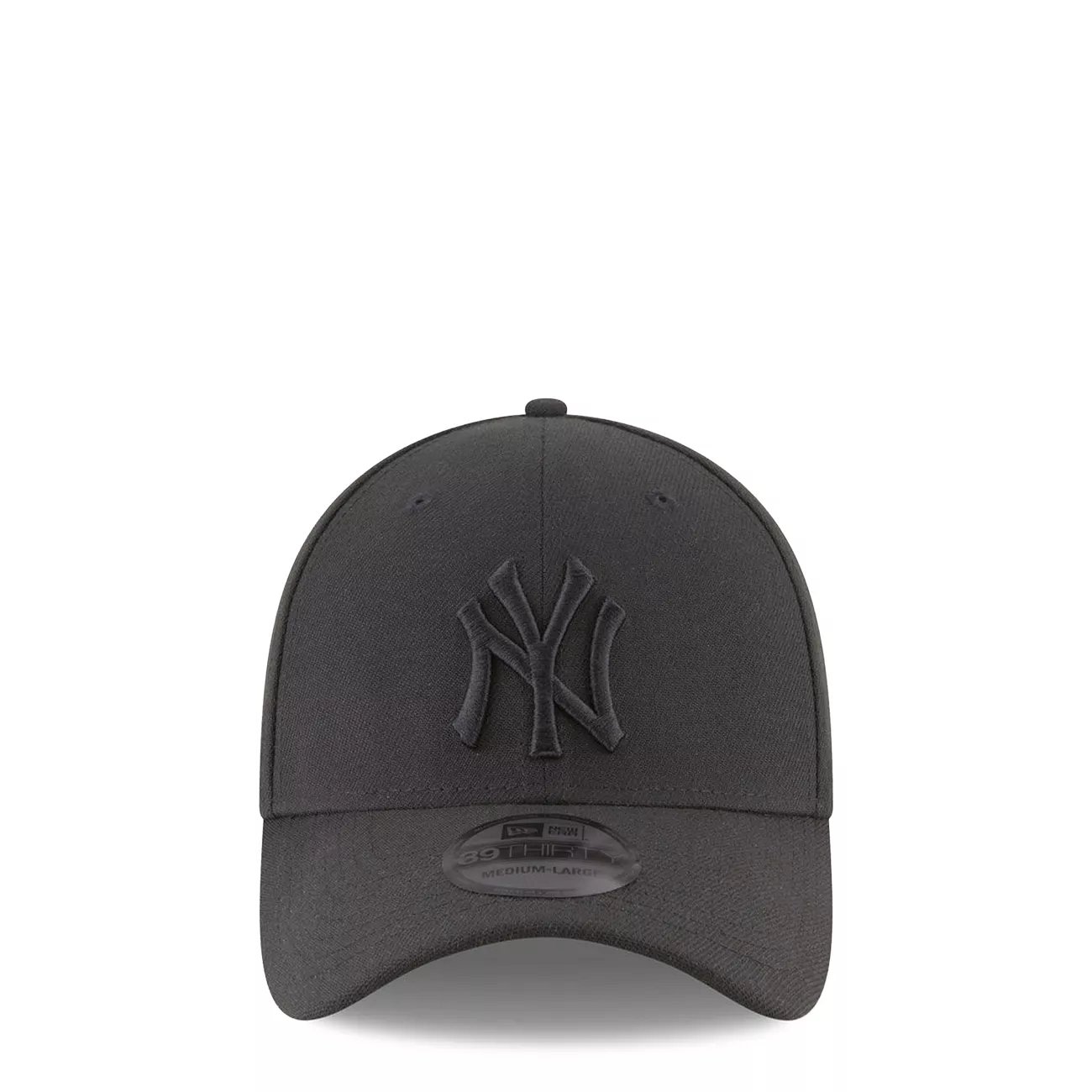 New York Yankees MLB Blackout 39THIRTY Stretch-Fit Cap