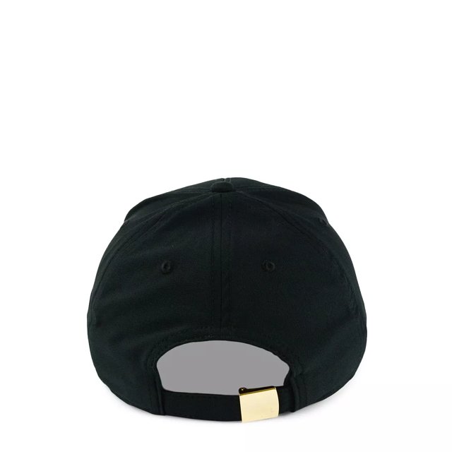 Nike Structured Metal Logo Cap Black Metallic Gold