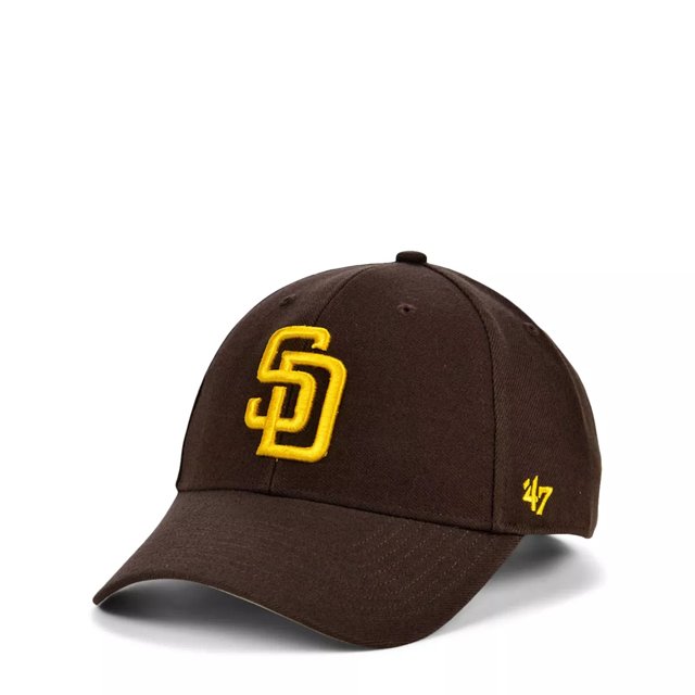 47 Brand Adjustable Cap - MLB San Diego Padres brown