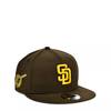 New Era 9FIFTY San Diego Padres Snapback Hat Red Black