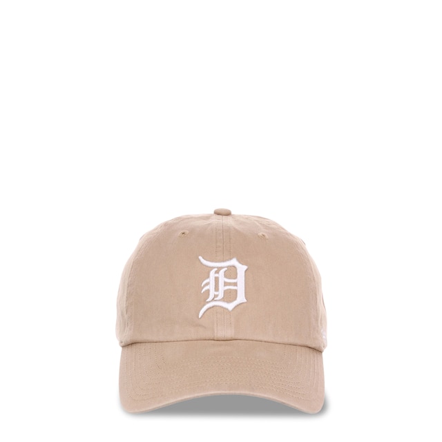 47 Men's Detroit Tigers MLB Adjustable Clean-Up Cap in Khaki/White NODIM