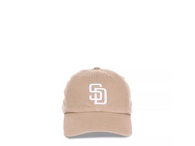 47 Brand San Diego Padres MLB Home Clean Up Strapback Baseball Cap Dad Hat  MLB Baseball Caps
