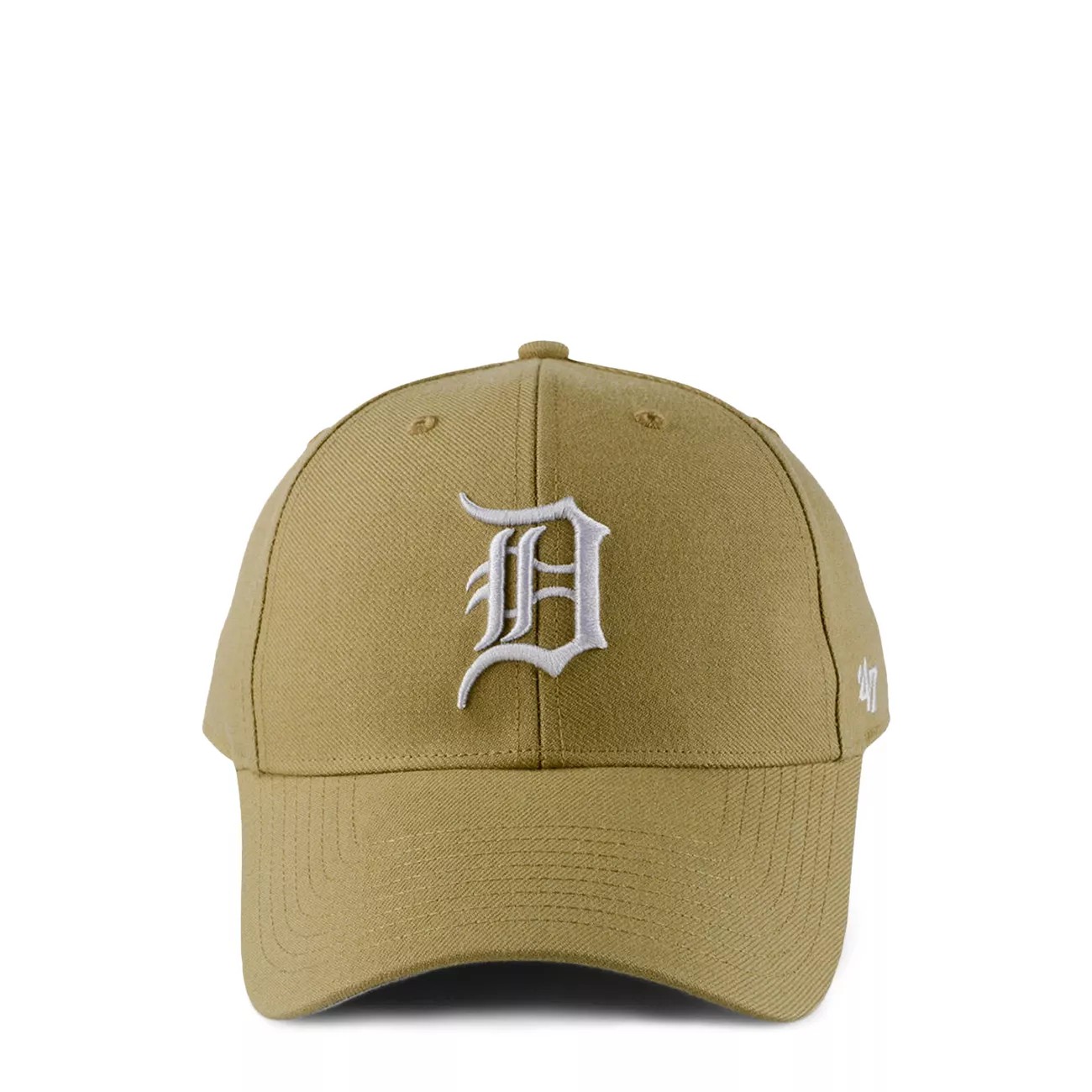 Detroit Tigers 47 Brand Clean Up Adjustable Hat - Khaki Adjustable