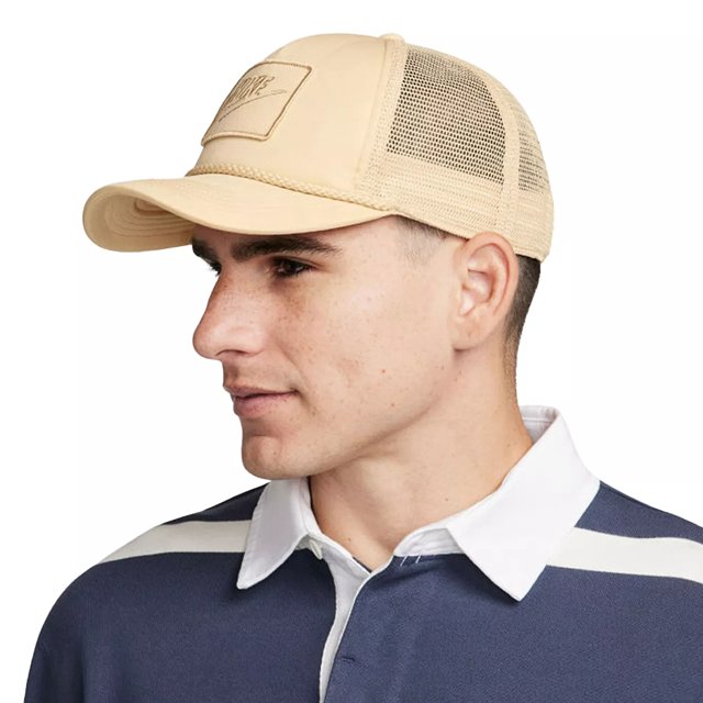 Unisex Nike Khaki Rise Performance Adjustable Hat Size Medium Large
