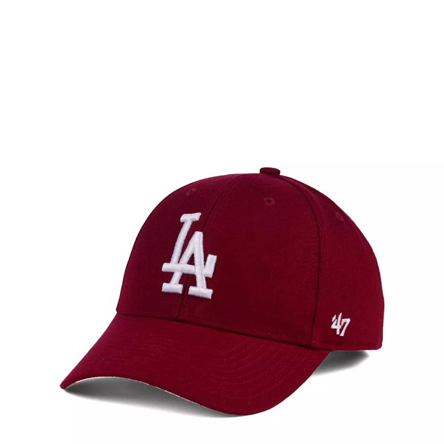 47 MLB Los Angeles Dodgers MVP Maroon Adjustable Cap