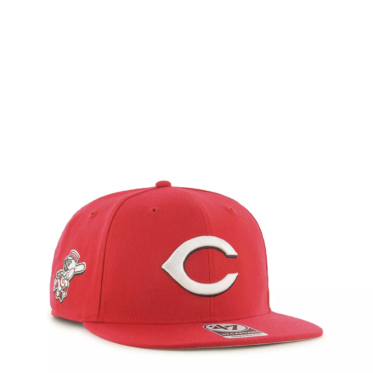 '47 Cincinnati Reds MLB Sure Shot Captain Snap Back Cap | The Shoe Company