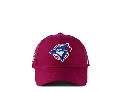  '47 Toronto Blue Jays Mens Womens Cooperstown Clean Up  Adjustable Strapback Columbia Blue Hat with Team Color Vintage Logo :  Sports & Outdoors