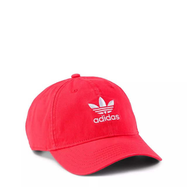 Adidas trefoil cap red clearance