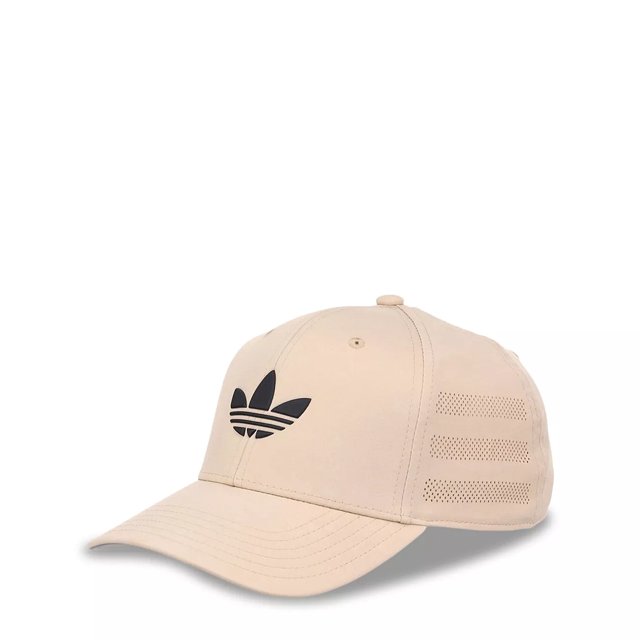 Men s Adidas Originals Khaki Beacon Trefoil Snapback Hat
