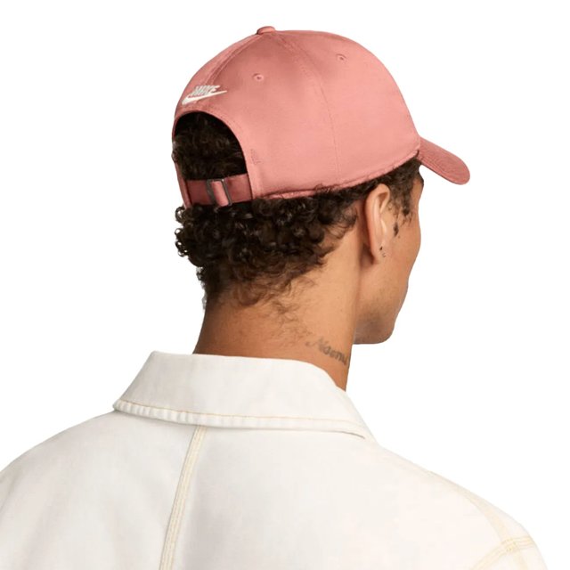 Nike Men s Just Do It Club Adjustable Cap in Mauve White Size Large Not Applicable