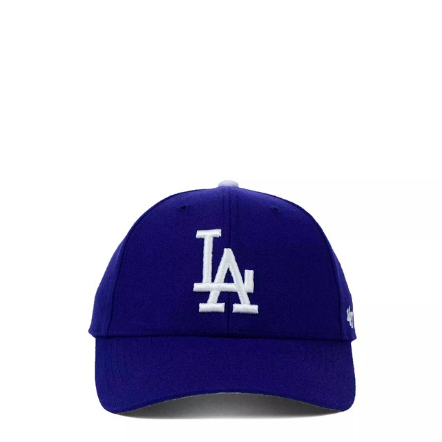 47 Los Angeles Dodgers Mens Womens MVP Adjustable Hook and Loop Purple Hat