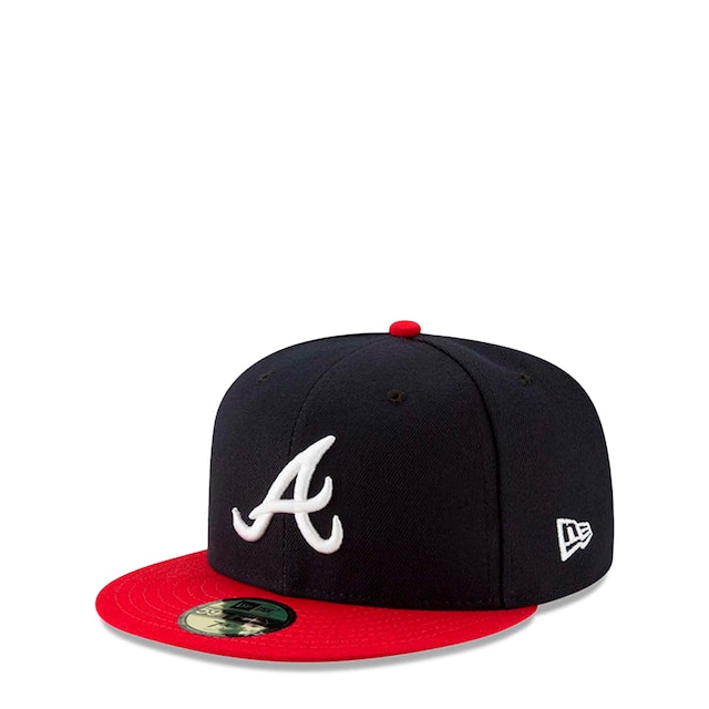 Atlanta Braves Navy Fitted Hats