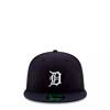 Detroit Tigers 59Fifty Black/White Fitted Cap