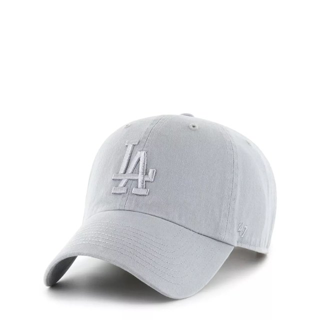 47 Men s Los Angeles Dodgers MLB Storm Tonal Clean Up Adjustable Cap in Stormy Grey Not Applicable