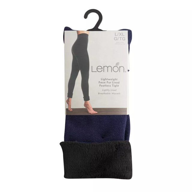 Leggings with fur top