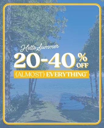Shop 20-40% Off Almost Everything