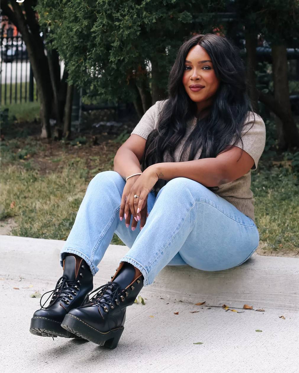 these boots are made for walking 🤌🏼 @stevemaddencanada . . . neutral  style, black skort outfit, fall boots, fall 2023 trends, fal