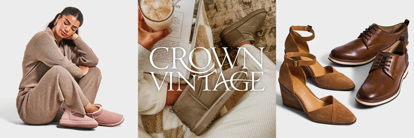 Crown vintage shoe company on sale